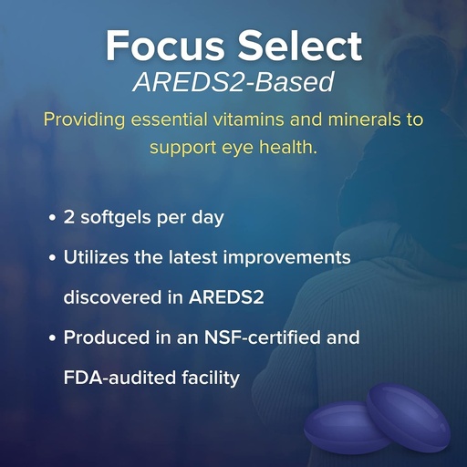 [BRSROEIRORYB4CDB] Focus Select AREDS2 Based Eye Vitamin-Mineral Addition