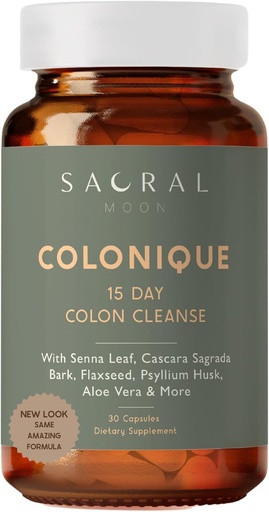 [BRSROFI6O56GA23A] 15 Day Colon Cleanse - Digestive Support for Cleansing, Senna Leaf, Cascara Sagrada, Psyllium Husk, Flaxseed, Aloe Vera, Probiotics and More. Constipation Relief.