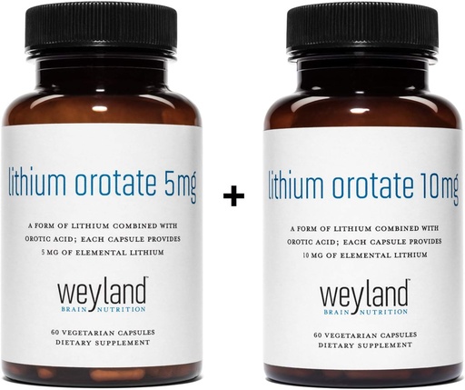 [BRSWGBI2BACAIC37] Litium Orotate 5 mg + Litium Orotate 10 mg