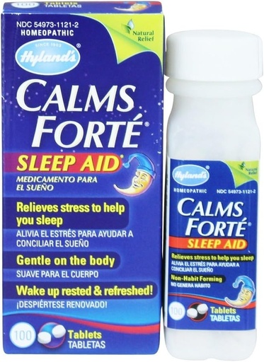 [BRSWKEITOYIRMETE] HYLANDS Calms Forte Sleep Aid Tablets, 100 CT
