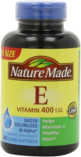 [BRSWIYTZPMAGYF3B] Nature Made Vitamin E 400IU, 300 Softgels