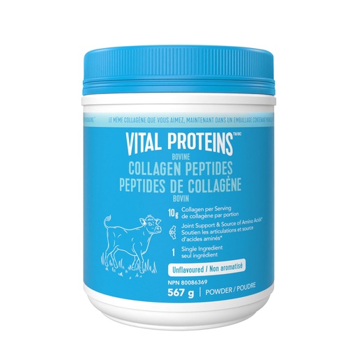 [BRSWKZT4BV4BYEI7] Vital Proteins Unflavoured Collagen Peptides, 567 GR
