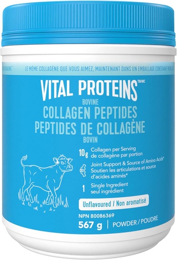 [BRSWKZT4BV4BYEI7] Vital Proteins Unflavoured Collagen Peptides, 567 GR