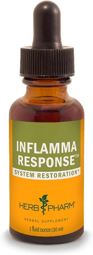 [BRSWIYTYC4CRSFA5] ハーブ Pharm の Inflamma の応答液体の草の方式 ターメリック液体のエキス、1 つの Fl Oz