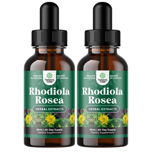 [BRSROCA5DEMA4E3Z] Potency Tinggi Rhodiola Rosea Pengaruh - Limid Rhodiola Tambahan untuk Energi Stress dan Mood Dukungan dengan 3% Saildrosides Ekstrak Rosea - Vegan Non-GMO & Alcohol- Free (120 Servings)