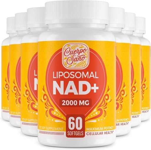 [BRSROCQNCUFQMCDX] 2000 MG NAD Supplement, Liposomal NAD+ with High Absorption, More Efficient Than Nicotinamide Riboside, Pure & Plus Boosting Supplement, Aging Defense, Metabolism & Cellular, 480 softgels