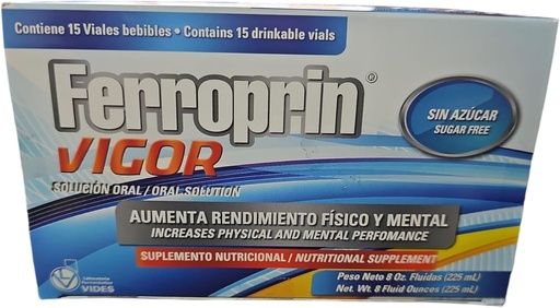 [BRSROGAECIMAKGY3] Vigor - Vitality Boost Tonic - 15 drinkable vials