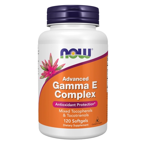 [BRSWIZQOCR7RQCI3] NOW Foods, Gamma E Complex, 120 Softgels