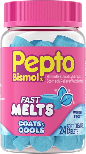 [BRSRAHYPBBYBAFL7] Pepto Bismol, Fast Melts, 24 Conte