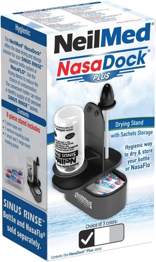 [BRSWYFQCAB7WYDT3] NeilMed NasaDock Plus Stand Black