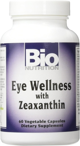 [BRSWIB36CMHRGD34] Bio Nutrition Eye Wellness 60 Taimekapslit | Zeaxantiin | 60 Servings per pudel | Toetab silmade ja nägemise tervist | Vitamiin A & tsink