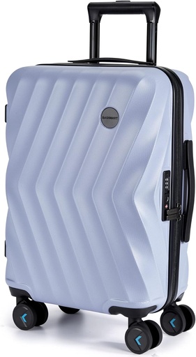 [BRSRMGITPNYBQCTO] BAGSMART Carry On Luggage 22x14x9 Airline Approved, PC Hardside Suitcase, 20 Inch Carryon with Spinner Wheels, Travel Luggage Lightweight Rolling Suitcases for Men Women (Purple)