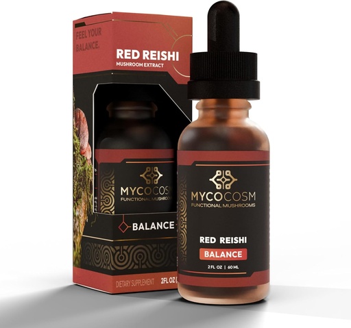 [BRSRAYY7DEIQECLD] Reishi Extract - Balance - Mushroom Supplement to Promote Longevity - Immune Support - Ganoderma Lucidum - Adaptogen