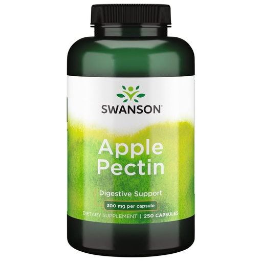 [BRSWIYT7PMOGM3TA] Swanson Apple Pectin 300 Milligrams 250 Capsules