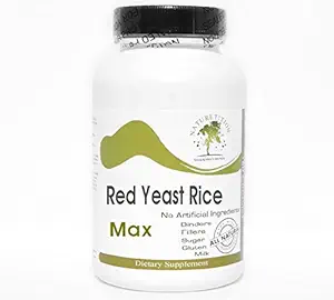 [BRSWK2QRDICAMD3U] Red Yeast Rice Max ~ 90 Capsules - No Additives ~ Naturetition Supplements