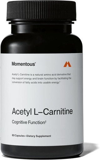 [BRSW2BIRPIPG2HY7] Momentous Acetyl-Carnitine - NSF Certified for Sport - 60 Servings