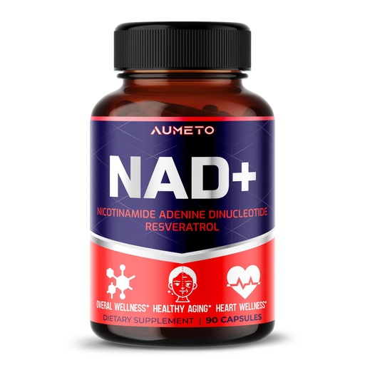 [BRSRO2YYBAPGCYAY] NAD+ 350mg with Trans-Resveratrol, Quercetin & Rhodiola – Cellular Energy, Healthy Aging & Heart Wellness – 90 Capsules – Non-GMO