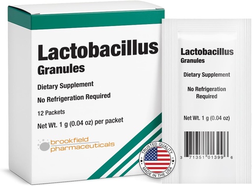 [BRSROZQ3PJ6GCFIZ] Lactobacillus Probiotics for Women and Men 12 Πακέτα με Lactobacillus Acidophilus & Bulgaricus Probiotic, Διαιτητικά Συμπληρώματα Κοκκία για την καθημερινή υποστήριξη ούρων, Digestive Health & Internal Balance