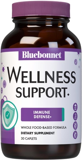 [BRSWKFYQBABBCHDE] Bluebonnet Nutrition Seleted Choice Wellness Support, Imune Defense Whole Food-Based Formula, Sazonal Support, Soy-Free, Gluten-Free, Kosher, Non-GMO, Dairy-Free, Vegetarian, 30 Caplets, 15 Serving