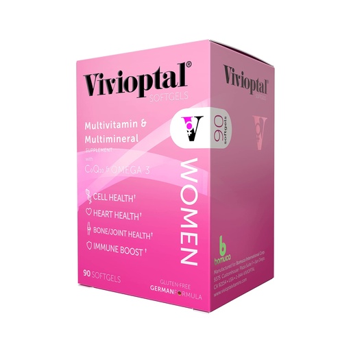 [BRSWIFY6OMOAYDD4] Vivioptal, Women, Multivitamin & Multimineral Supplement, 90 Capsules
