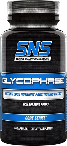 [BRSWIFYHOADR4F3M] Serious Nutrition Solution Glycophase Dietary Supplement Capsules, 120 Veggie Capsules