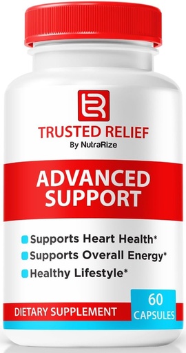 [BRSRAGIRCMBQYGT6] Trusted Relief Capsules, Official TrustedRelief Complete Support Pills, All Natural Formula for Stable Levels & Healthy Circulation, Premium Supplement Reviews (60 Capsules)