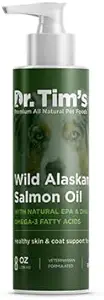 [BRSWGFL3AQIBUYDU] Dr. Tim's Wild Alaskan Salmon Oil, 8 oz Bottle, Green (WASO8OZ)