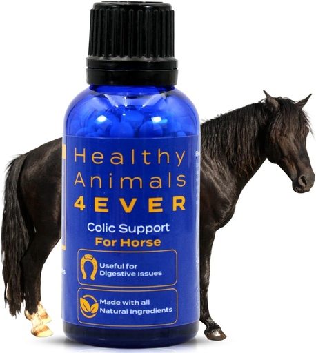 [BRSROZA7BYGQOG3G] HA4E - Horse Colic Support - Reduces Abdominal Pain & Stomach Issues - Highly Effective, Natural Homeopathic Supplement - 300 Tablets