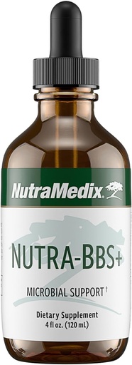 [BRSROBT5OUBWOA3P] NutraMedix Nutra-BBS+ - Bylinný doplnok pre mikrobiálnu, antioxidačnú a imunitnú podporu - s Elecampane + Jalapa Root, Artemisia Annua a Capirona Bark (4 oz)