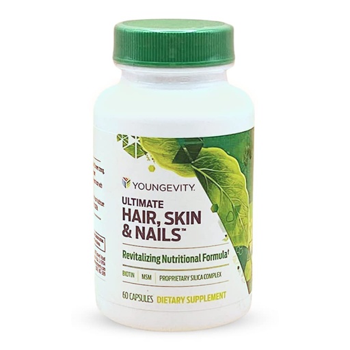 [BRSWIEY5OAIWADTU] Youngevity Hair Skin and Nails Formula - 60 Capsules…