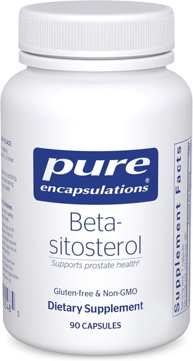 [BRSWIZ3RBMIRMETK] Pure Encapsulations Beta-Sitosterol tención Suplemento para Flujo urinario y Salud* TENIDO 90 Capsules
