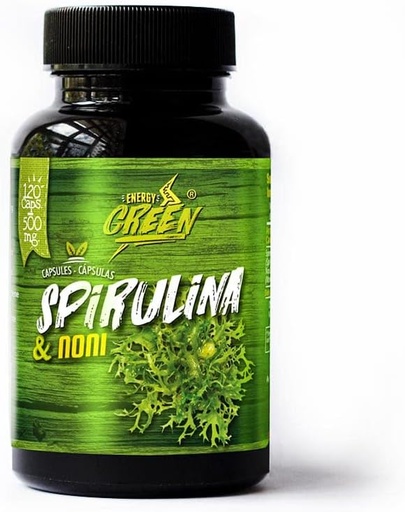 [BRSWGHAYCEIQGGTG]   ANDES HEALTHY · SUSTAINABLE · FAIR Spirulin and Noni Capsules - Food with High Nutritional Content and Increases Resistance - | 120 Pills - Vegan Capsules - Non GMO - Gluten Free