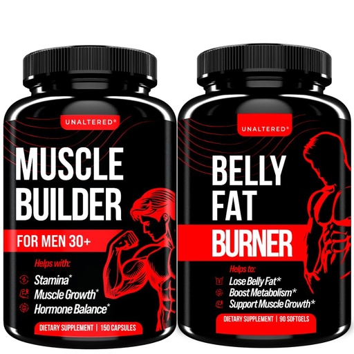 [BRSW2CY2OUBBAFDF] UNALTERED Muscle Builder & Belly Fat Burner Bundle