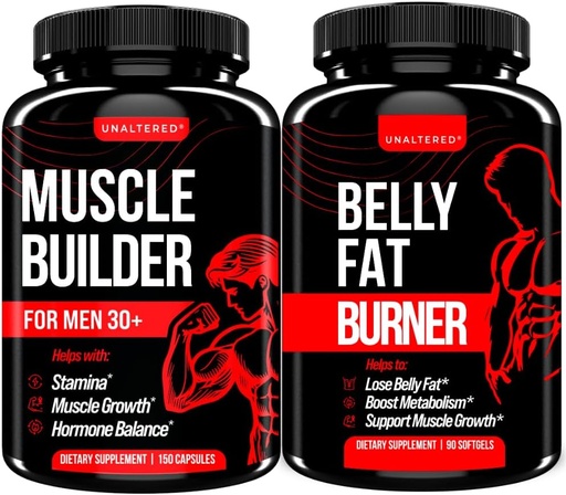 [BRSW2CY2OUBBAFDF] UNALTERED Muscle Builder &amp; Belly Fat Burner Bundle