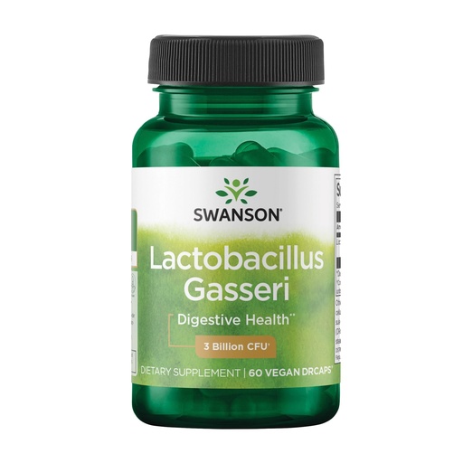 [BRSWIHIFCICQO3YZ] Swanson Probiotics Prob Lactobacillus Gasseri, 60 Veg Drcapsules