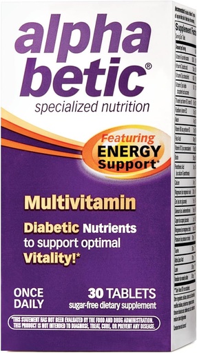 [BRSWIYQOAADRKFTY] ألفا Betic Multivitamin Plus Extended Energy 30 tablet
