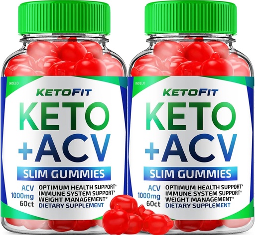 [BRSROBAFBN4BQF32] (2 Pack) Ketofit ACV Gummies Advanced 1000mg, Ketofit Keto + ACV Weight Management Gummies Apple Cider Vinegar Keto Fit Dietary Supplement Ketofit Gummies Κριτικές Βιταμίνη B12 B6 (120 Gummies)