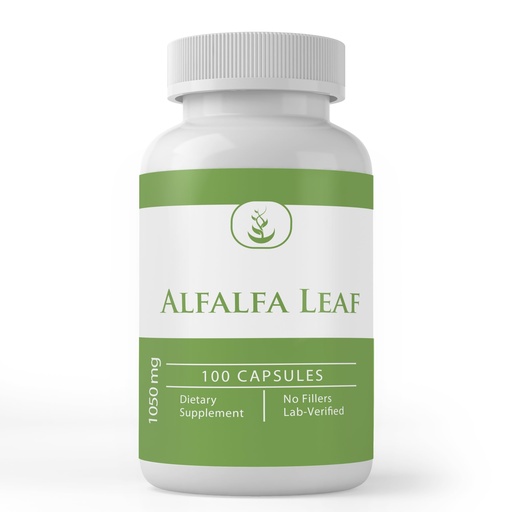 [BRSWYAL3DEHWEFLZ] Pure Original Ingredients Alfalfa Leaf, (100 Capsules) Always Pure, No Additives Or Fillers, Lab Verified