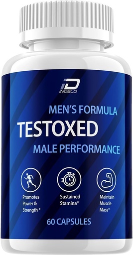[BRSRA2Y3OYDR4HLP] Testoxed Capsules Supplement, Testoxed Advanced Men Wellness Support, Official Testoxed Maximum Strength Energy Performance, Testoxed Premium Dietary Formel Anmeldelser (1 pakke - 60 Kapsler)