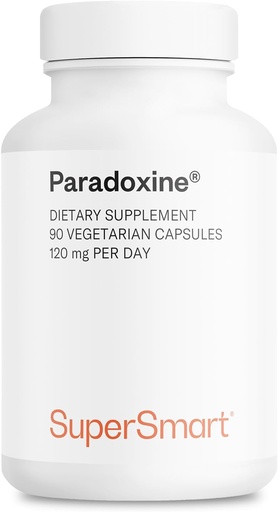 [BRSWGCYFAEFWG3Y2] Supersmart - Paradoxina 120mg por día - Grains of Paradise Supplement (Aframomum melegueta) con 6-Paradol ← Non-GMO &amp; Gluten Free - 90 cápsulas vegetarianas
