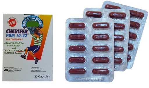 [BRSWIFLQBABR4CY5] Cherifer PGM 10-22 with High Chlorella Growth Factor for Teenager