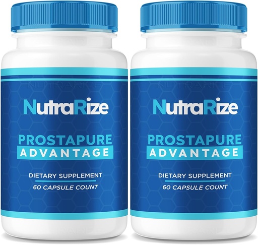 [BRSRAZQ5CR7BY3T3] (2 Pack) Prostapure Capsules, Prostapure Advantage Prostate Supplement, Official All-Natural Advanced Formula, Maximum Strength Pills to Support Overall Health, Prosta Pure Reviews (120 Capsules)