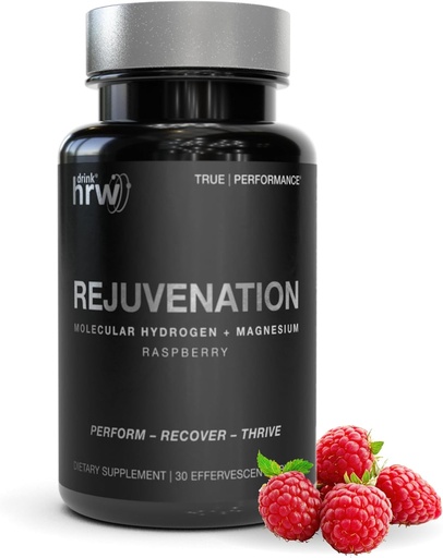 [BRSWGEI3CN6WOETL] Drink HRW nuorentaminen Molekyylivety Vesitabletit: 12 ppm H2 - Vety & Magnesium Supplement, Tukee energian tuotantoa, hyödyntämistä, kognitiivinen terveys. Informoitu Sport Certified (vadelma 30ct)