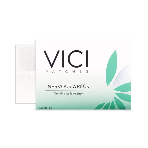 [BRSW2GD3CR7RYFDH] Vici Wellness Nervous Wreck - (30 Patches)