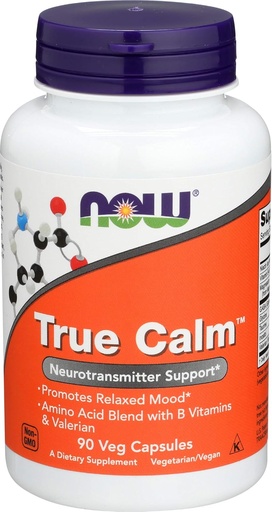 [BRSWIZYNBICBGDTU] Now Foods True Calm(tm) Amino Relaxer 90 Caps ( two-pack)