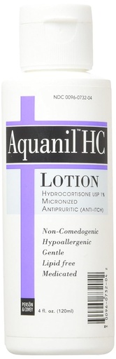 [BRSWIEA2OQEGMA3A] Aquanil Hc Hydrocortisone Лосьйон, 4 унції Aquanil