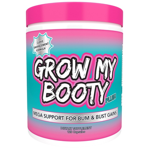 [BRSROFA7DECGYEQ7] SPAZMATIC Grow My Booty Plus Butt Enhancement Booty Pills - Mega Booty and Bust Fast Growth Formula Glute Booster