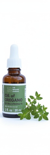 [BRSRAEI5CENQGCYV] THE OREGANO COMPANY- Oil of Oregano 1 fl. oz 30 ml, Extra Strength, Liquid, Vegan, Vegetarian, Non-GMO, Gluten Free Drops, Seasonal Drops, Natural, Edible Food Grade, Aceite De Oregano
