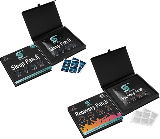 [BRSRAFQBCAGRSDI3] Combo Sleep Patches & Recovery Patches (48 Days Supply)
